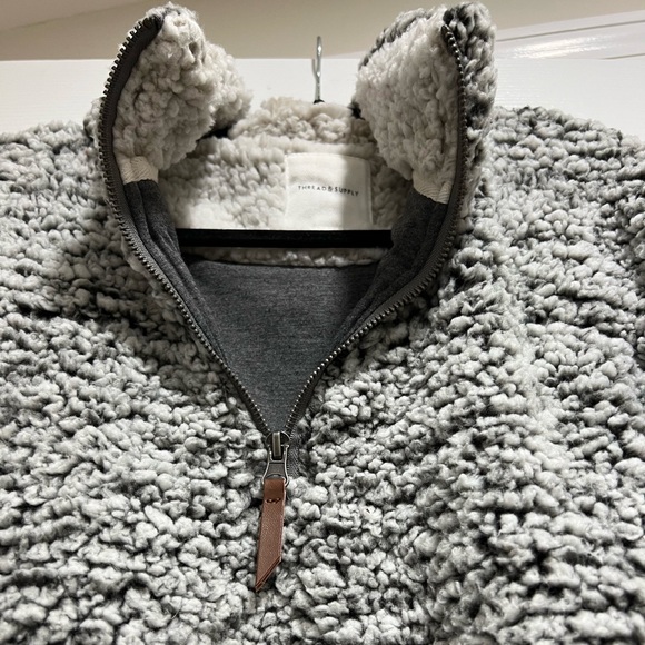 SHEARLING PULLOVER - Picture 4 of 5